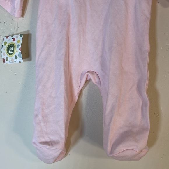 NWT. Little Me Infant Girl’s 3M Cotton Bodysuit. - Picture 8 of 9